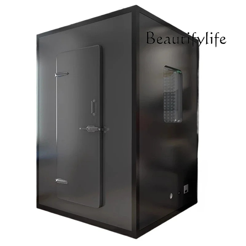 

cage de cacheté Singing Room Drum Kit Room Piano Live Studio Telephone Booth Small Recording Studio Home Soundproof Room