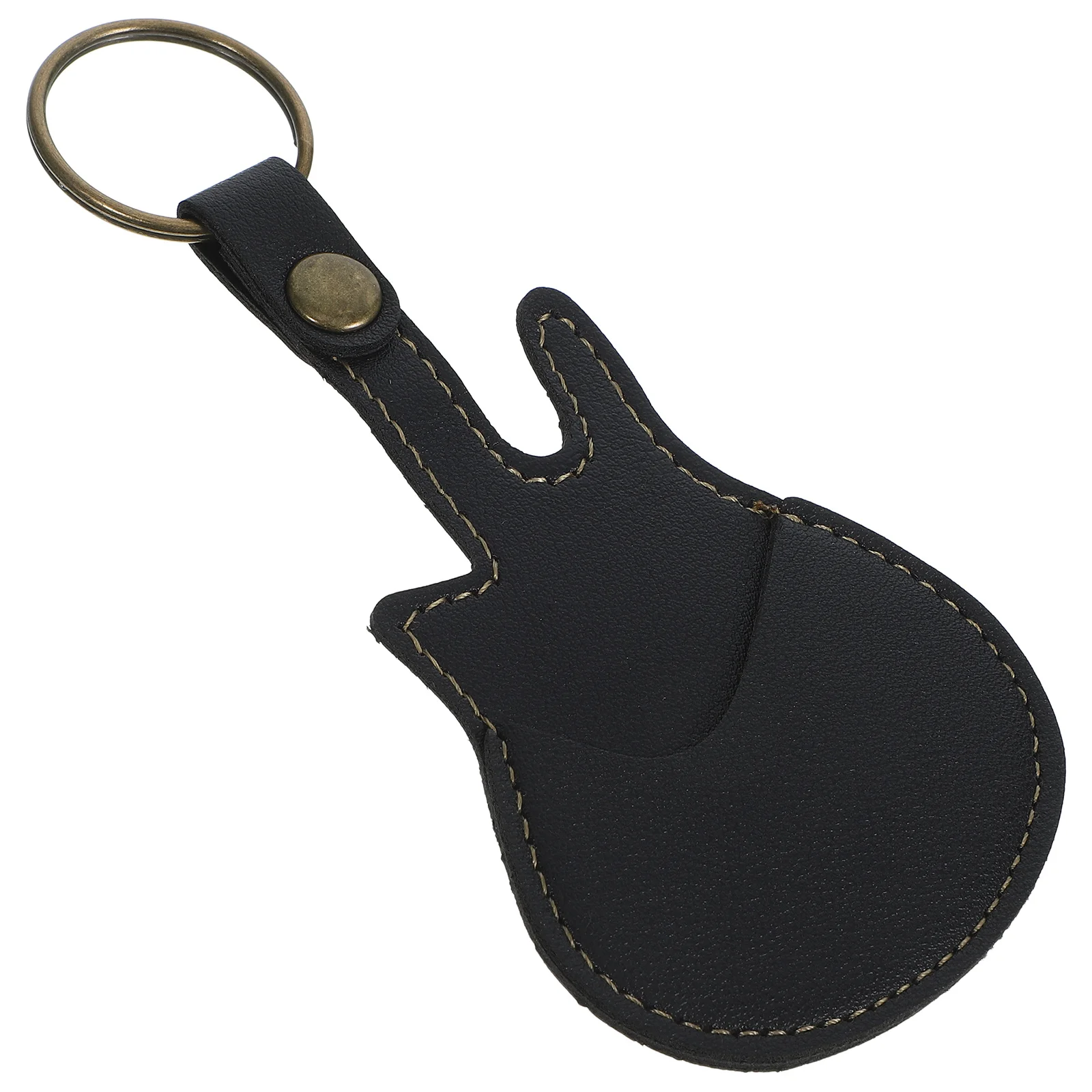 حقيبة تخزين يختار الجيتار، حامل حلقة مفاتيح من مادة البولي يوريثان المدمجة، حافظة جيتار محمولة للموسيقيين