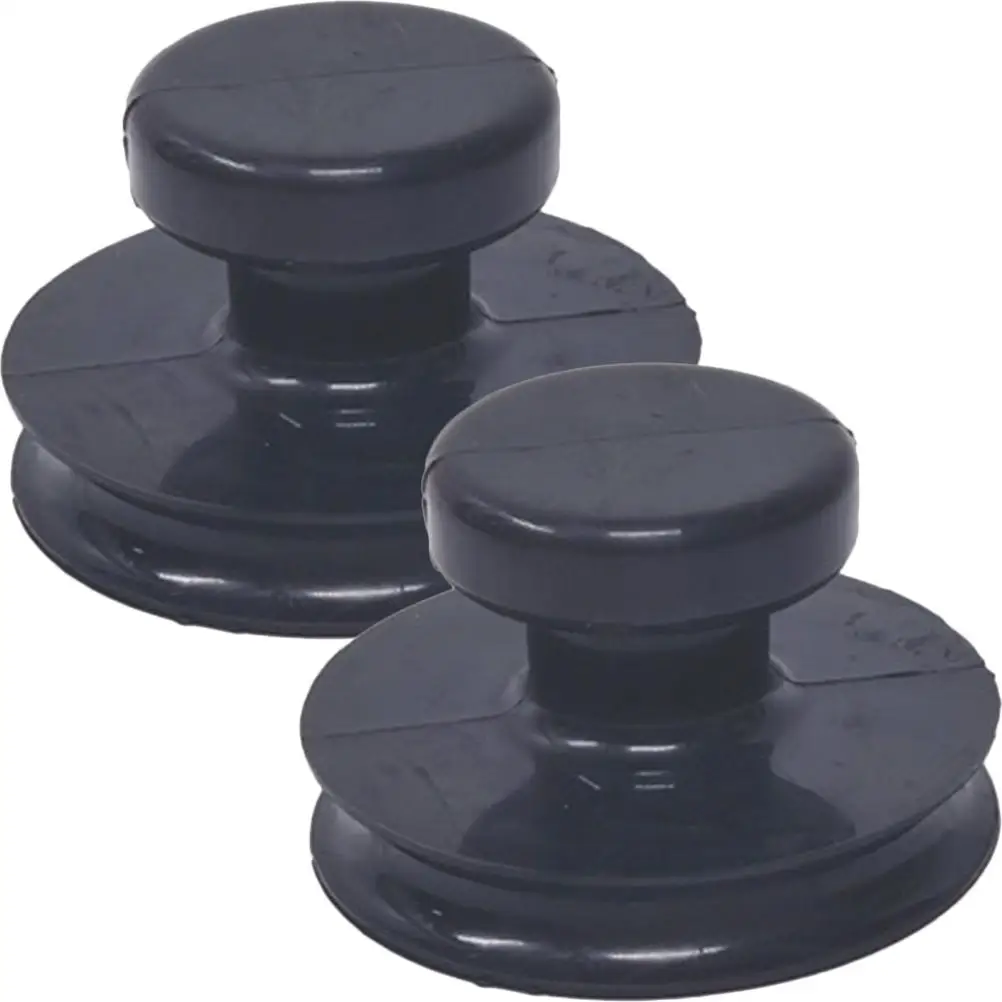 2 Pcs Buddha Sound Bowl Suction Cup Singing Handle Tool Cups for Bowls Tibetan Handles Holder