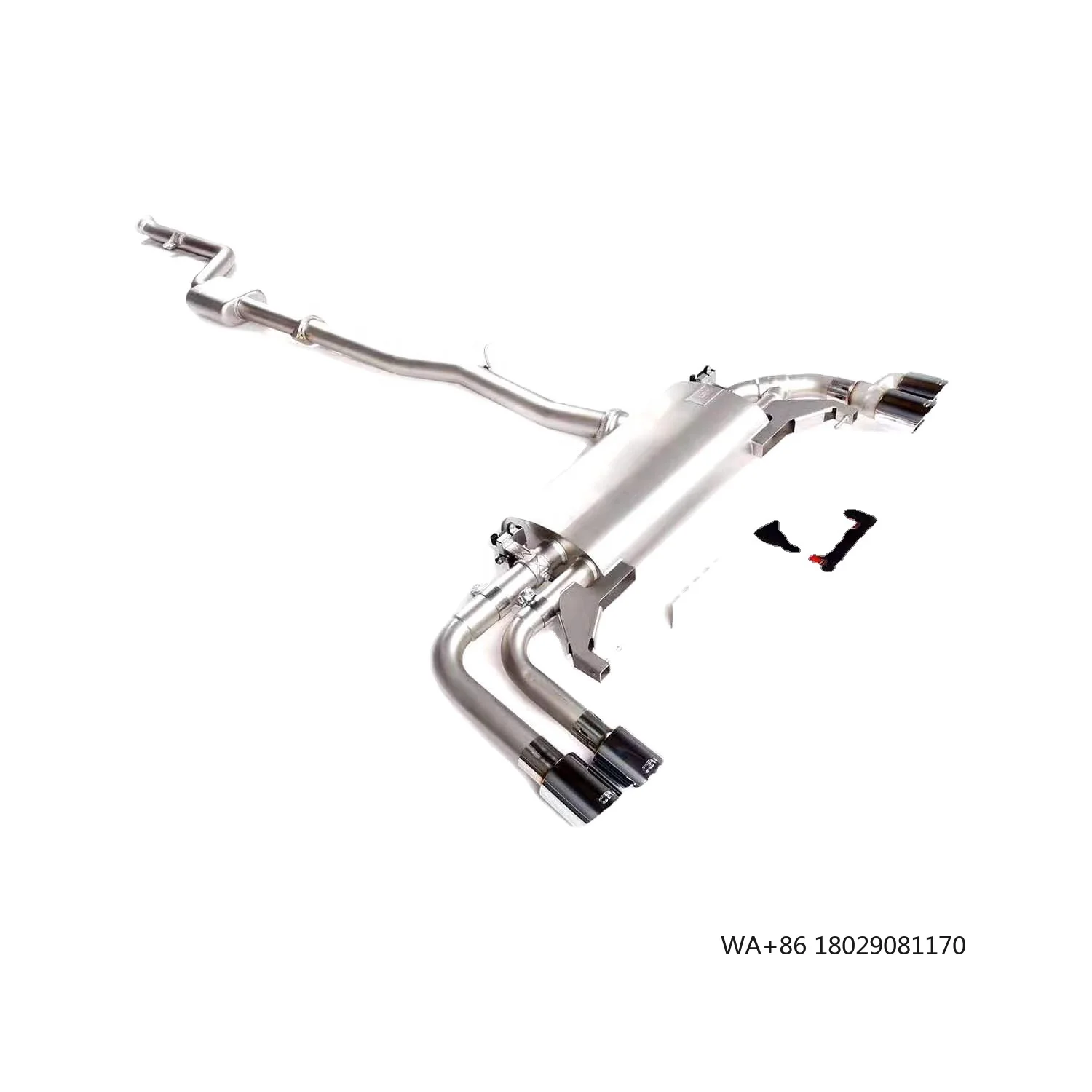 CGW Factory Price Automobile Active Sound Exhausts with Forged Carbon Fiber Tips for  X3 2.0T Muffler Catback