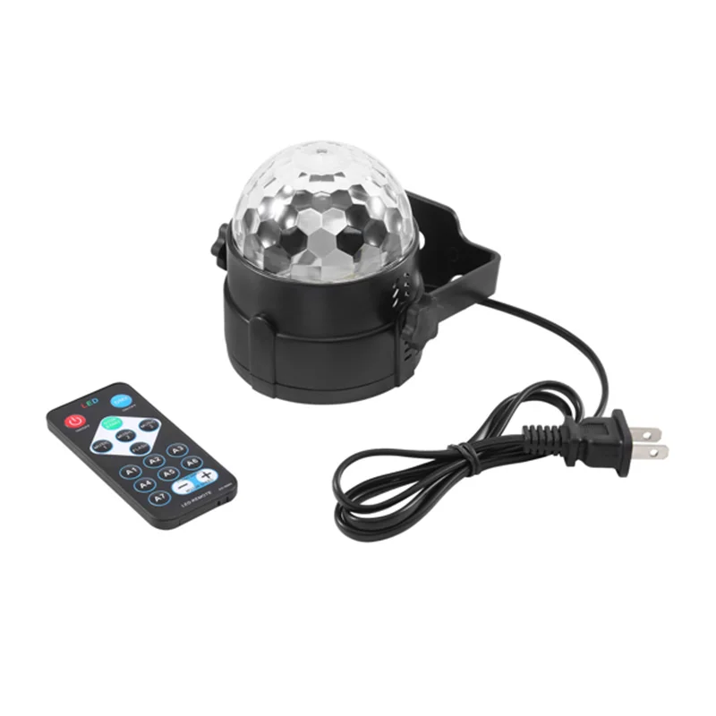 

RGB Strobe LED Disco Party Lights DJ Dance Ball Light Sound Activated KTV Lamp【No Shipping On Weekends, Order With Caution