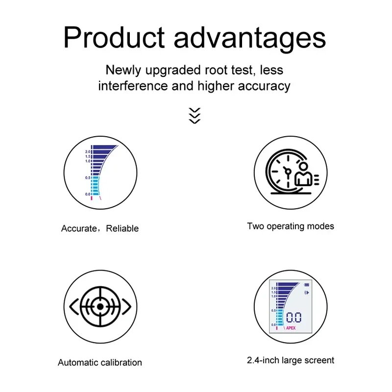 高解像度アペックスロケーター,カラー液晶画面,歯科用機器