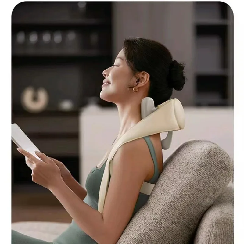 Neck and Shoulder Kneading Massage Shoulder Strap Rechargeable Massage Neck and Shoulder Kneading
