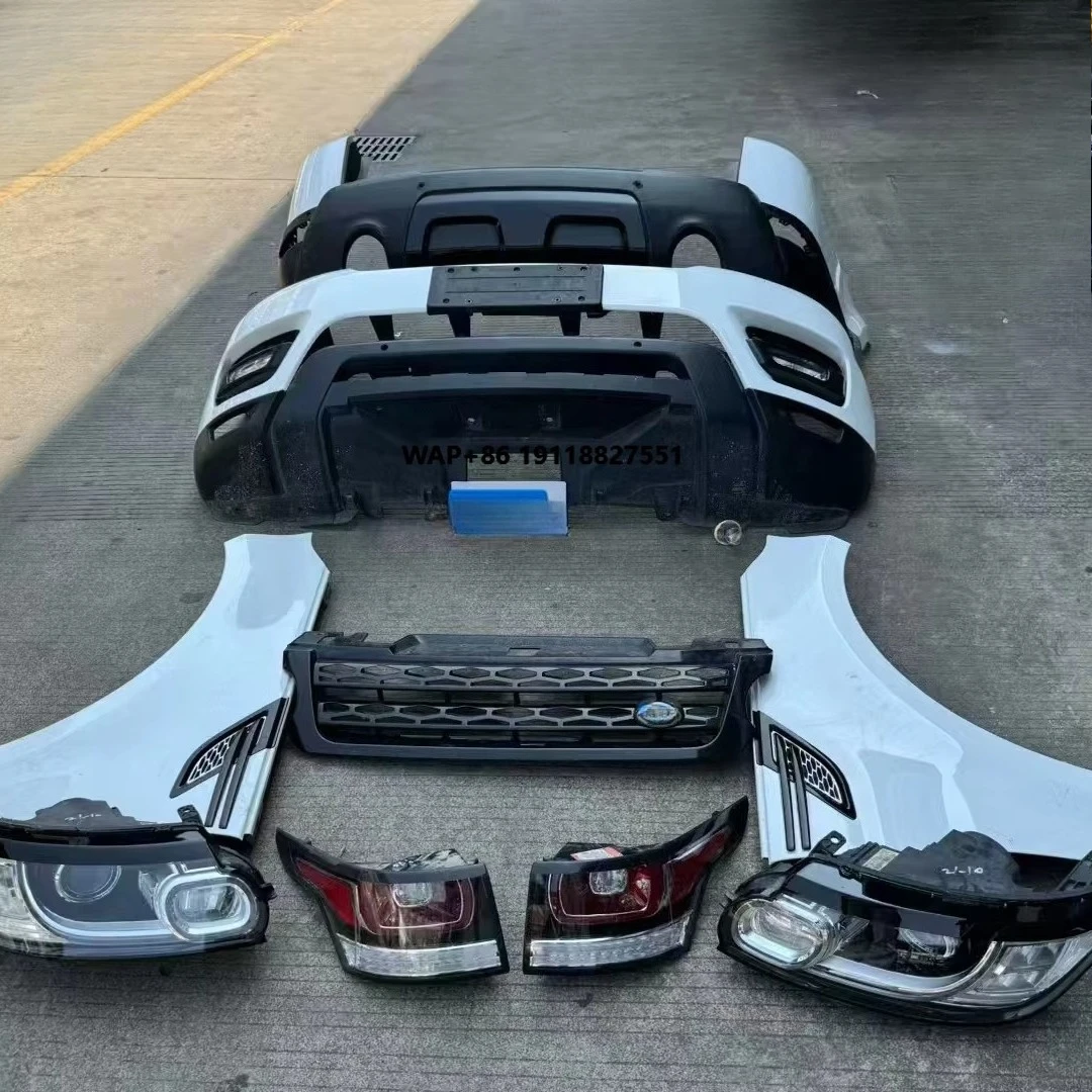 A Set of Original Disassembled Front Bumper Rear Bumper Fender Grille Taillights Headlights of for Range Rover Sport