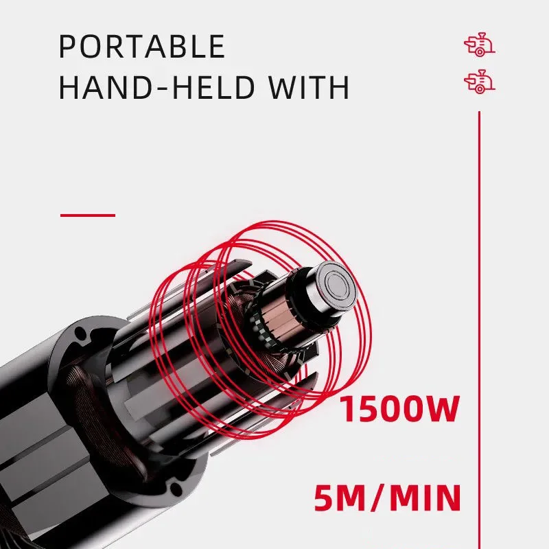 1837 Mini electric hoist 220v small crane portable remote control hod air conditioner crane small lifting h 914