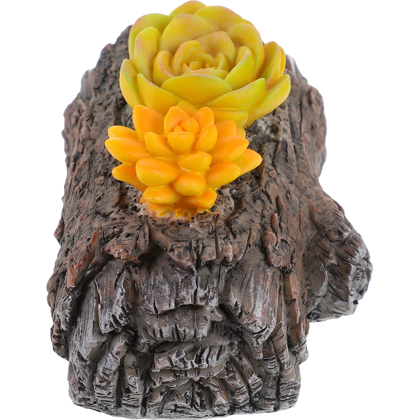 Gatuida Garden Key Hider Outdoor Fake Branch with Artificial Tree Stump Safe Storage Box for Indoor Outdoor Security Ornament