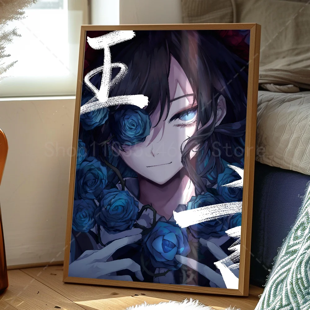 ملصق Ado Anime فني ذاتي اللصق مقاوم للماء ملصق ورقي للمقهى وبار ديكور جدران الغرفة #4