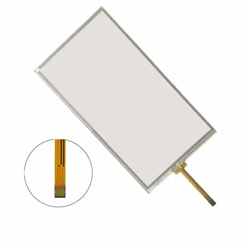 LA070WV2-TD01 터치 스크린 유리 디지타이저, 자동차 라디오 내비게이션, LA070WV2 (TD)(01), 2014-2019 도요타 툰드라, 7 인치