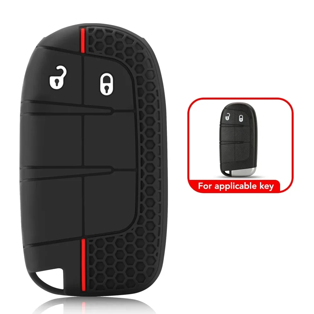 Keychain Case For Jeep Cherokee Compass S Renegade Grand Commander For Dodge Journey Challenger Jcuv Charger For Chrysler 300C