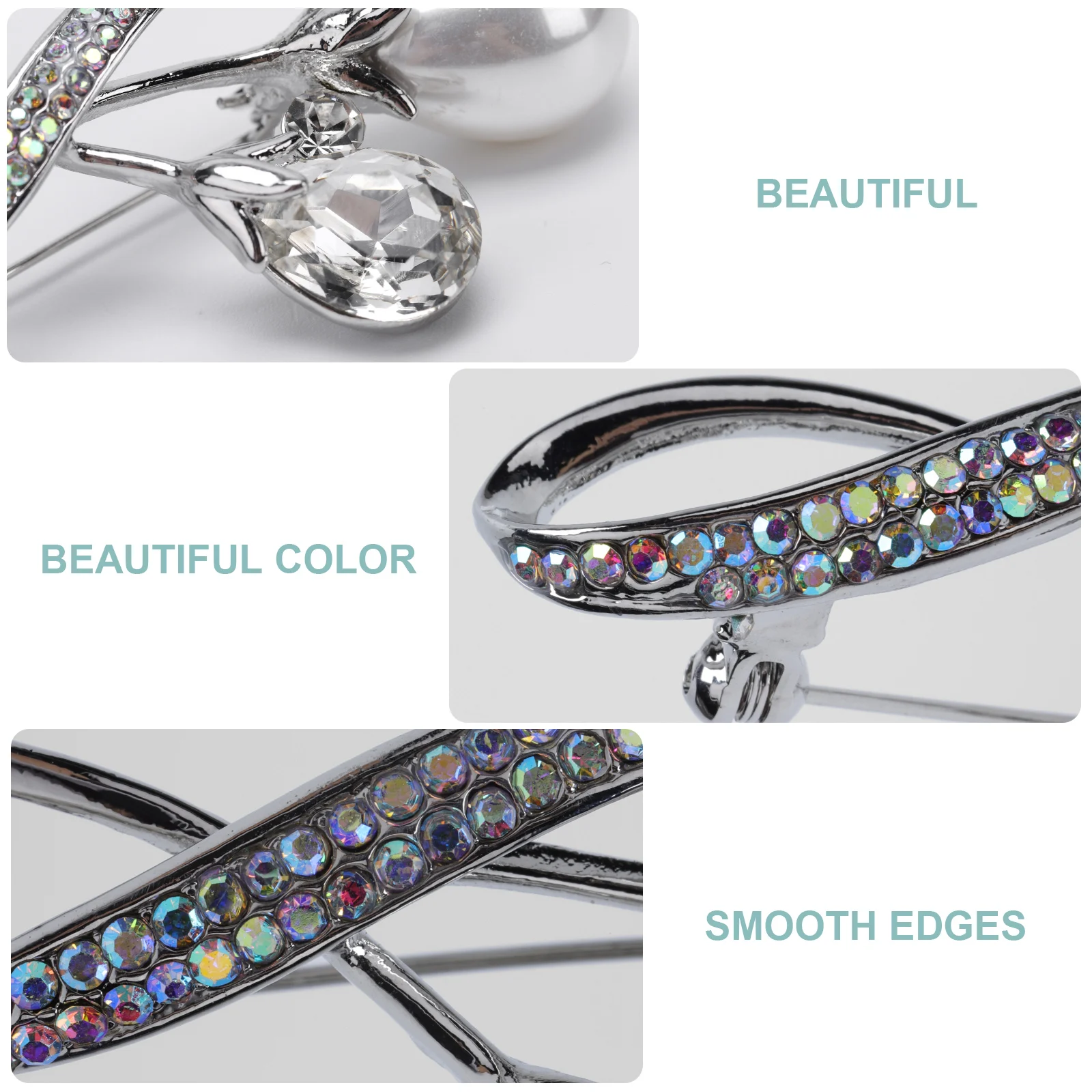 

Formal Dress Accessory Brooch Decorative Corsage European and American Women Pin Ladies Gifts