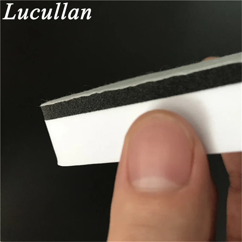 Lucullan Design Non-Woven Fabric Nano Paint Coating Sponge Car Liquid Ceramic Coat Auto Glass Care Protection Applicator