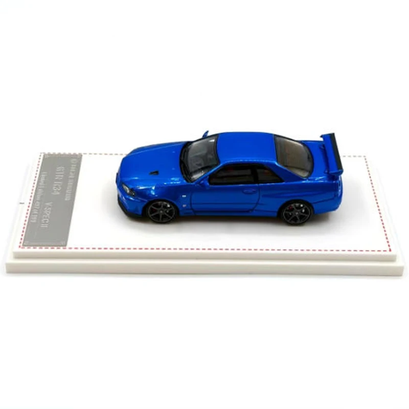

FH 1:64 GTR R34 Skyline Alloy Car Model Classics Adult Souvenir Gift Static Display