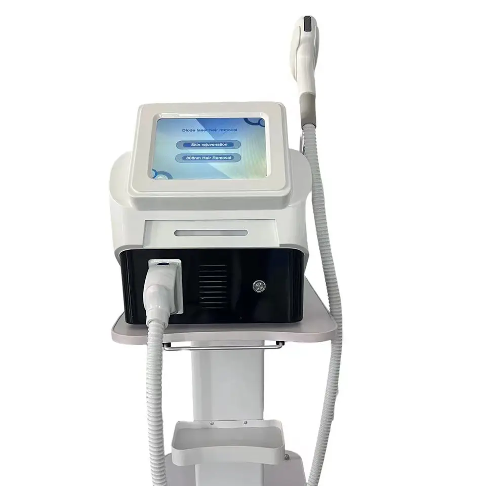 Diode Laser Freezing Point Permanent Painless Hair Removal Machine 808nm 755nm 1064nm High Power Portable Salon Equipment