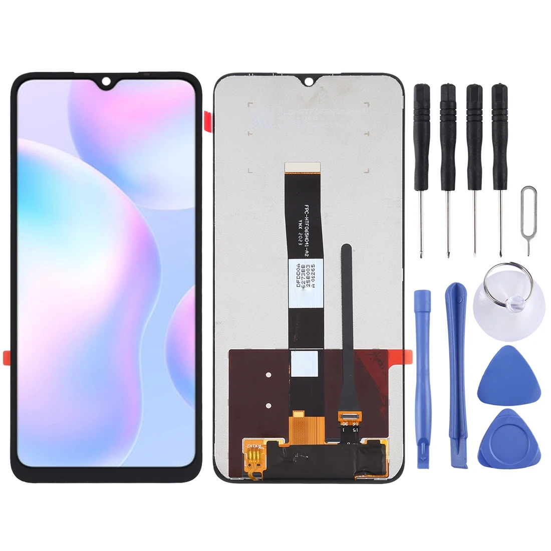 LCD Screen and Digitizer Full Assembly for Xiaomi Redmi 9A Redmi 9C Redmi 9AT Redmi 9i Redmi 9 Activ Poco C31 Redmi 10A