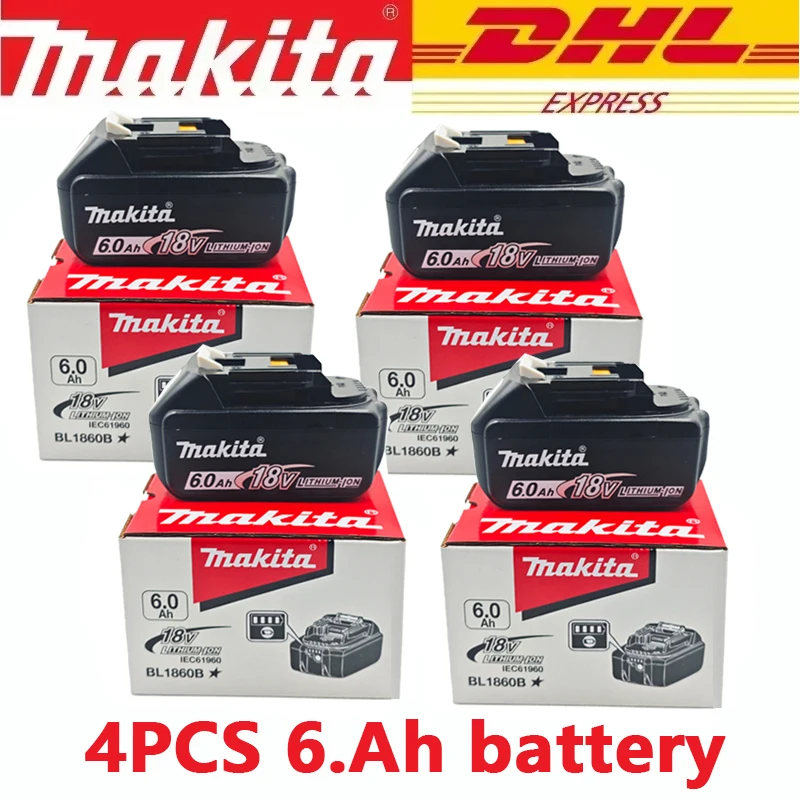 Makita BL1860 BL1850B BL1850 BL1840 BL1830 Screwdriver Battery & Charger 18v Makita Replacement Power Tool Batteries