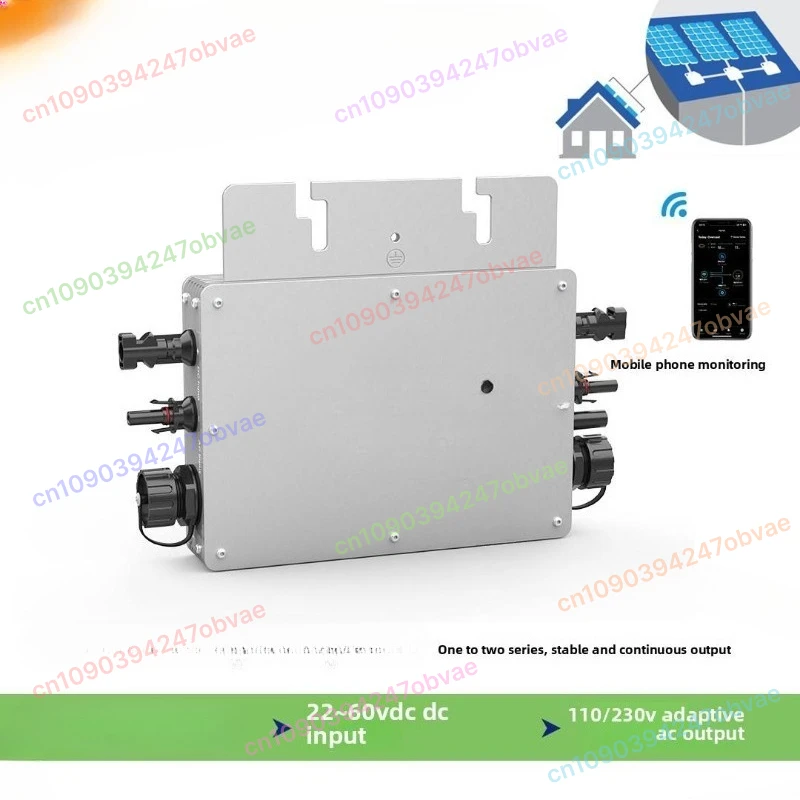 WVC-800W عاكس صغير متصل بشبكة أحادية الطور مع MPPT مدمج