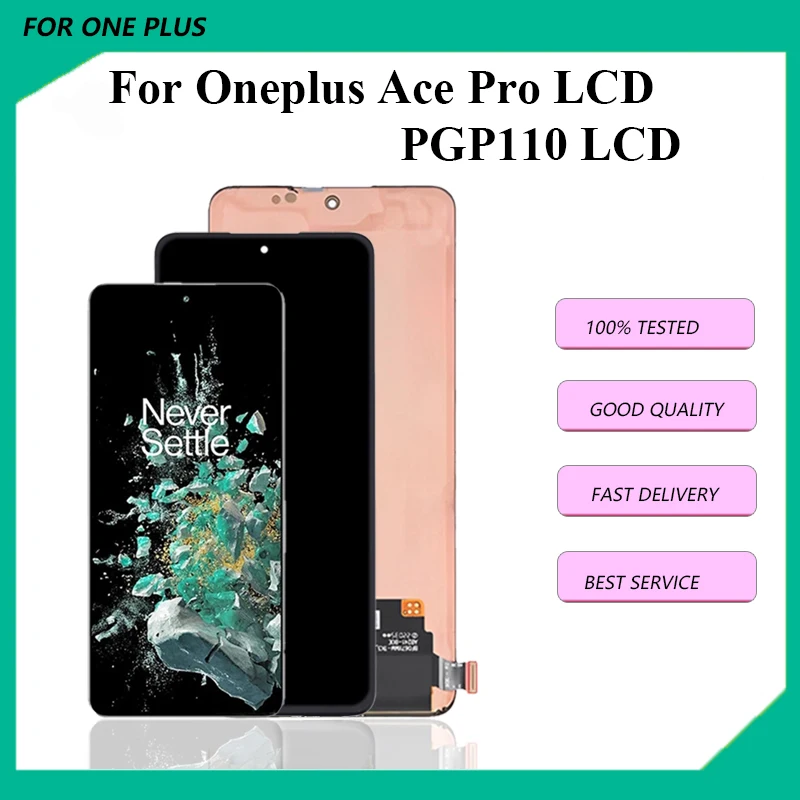 

6.7 inch AMOLED Original For Oneplus Ace Pro PGP110 LCD Display Touch Screen Replacement Digitizer Assembly For Oneplus Ace Pro