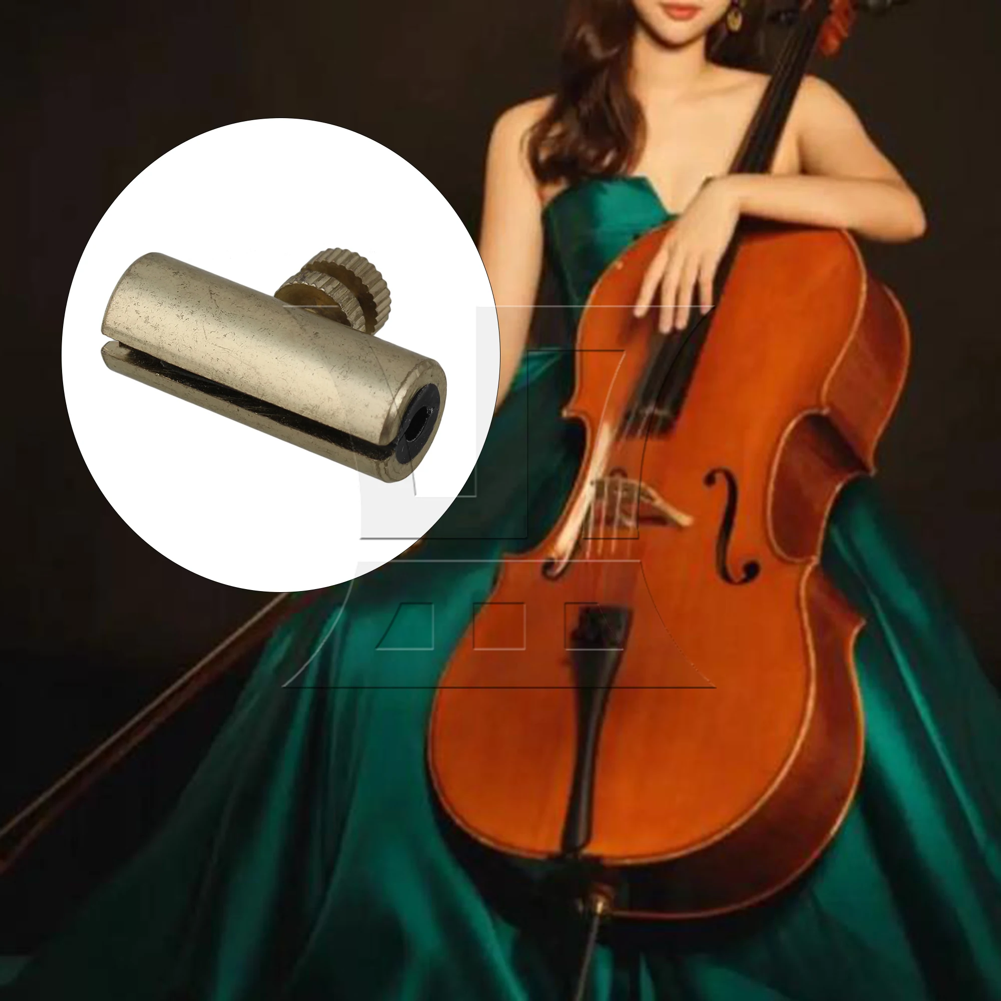 Picture 6: Golden Cello Brass Wolftone Eliminator Eliminate Vibration Wolf Tone