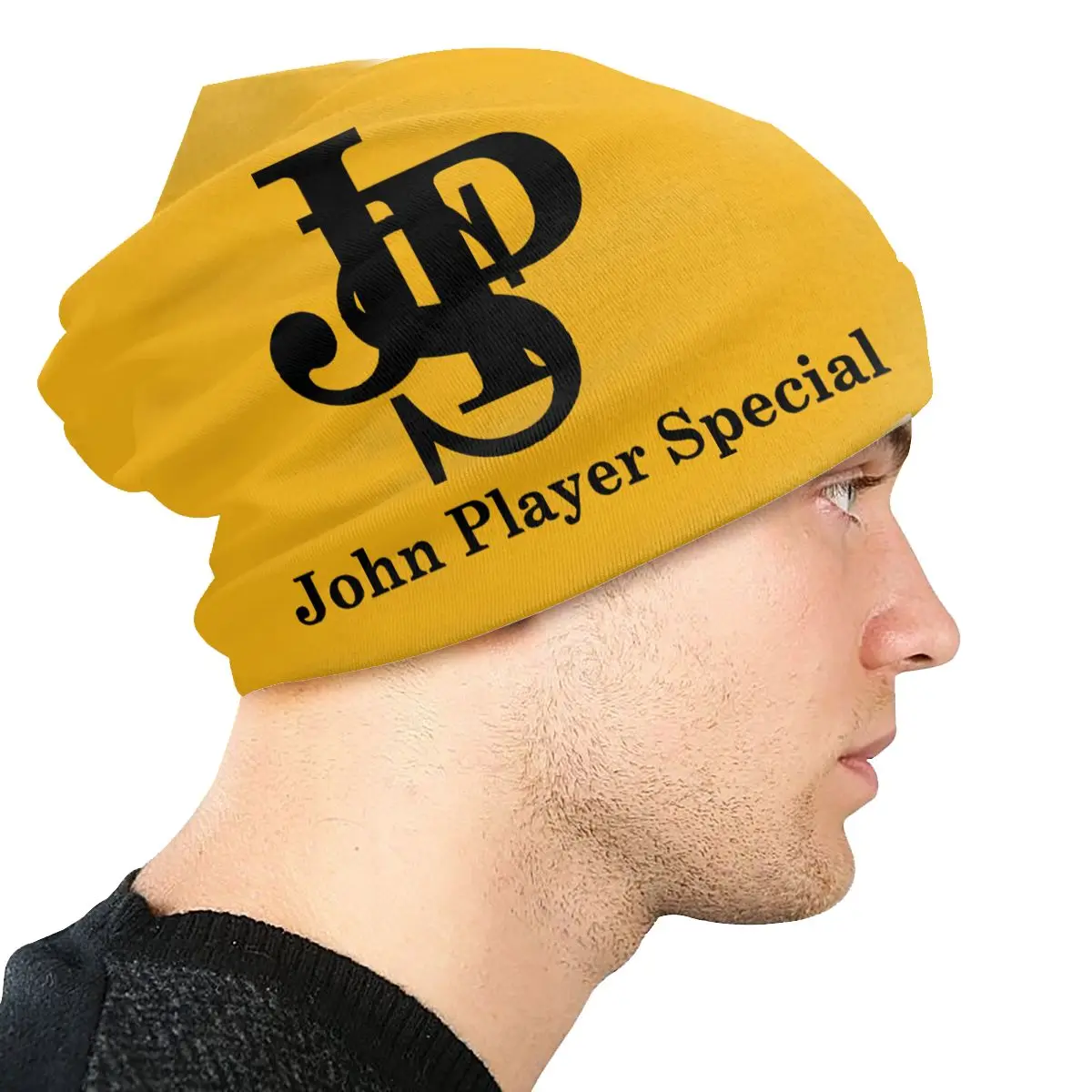 Bonnet Hats JPS John Player Special Men Women\'s Thin Skullies Beanies Hat Novelty Autumn Spring Warm Cap Hip Hop Caps