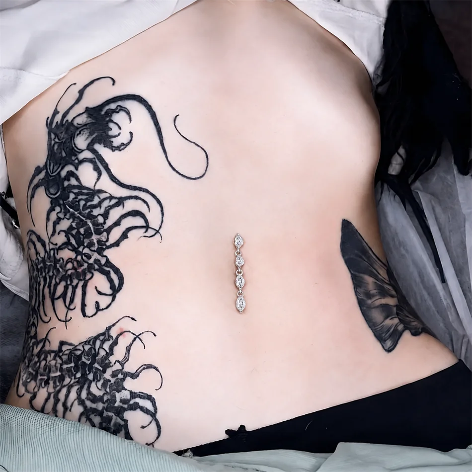 Anillos de ombligo invertidos - Belly Bar Titanium reseña y precio