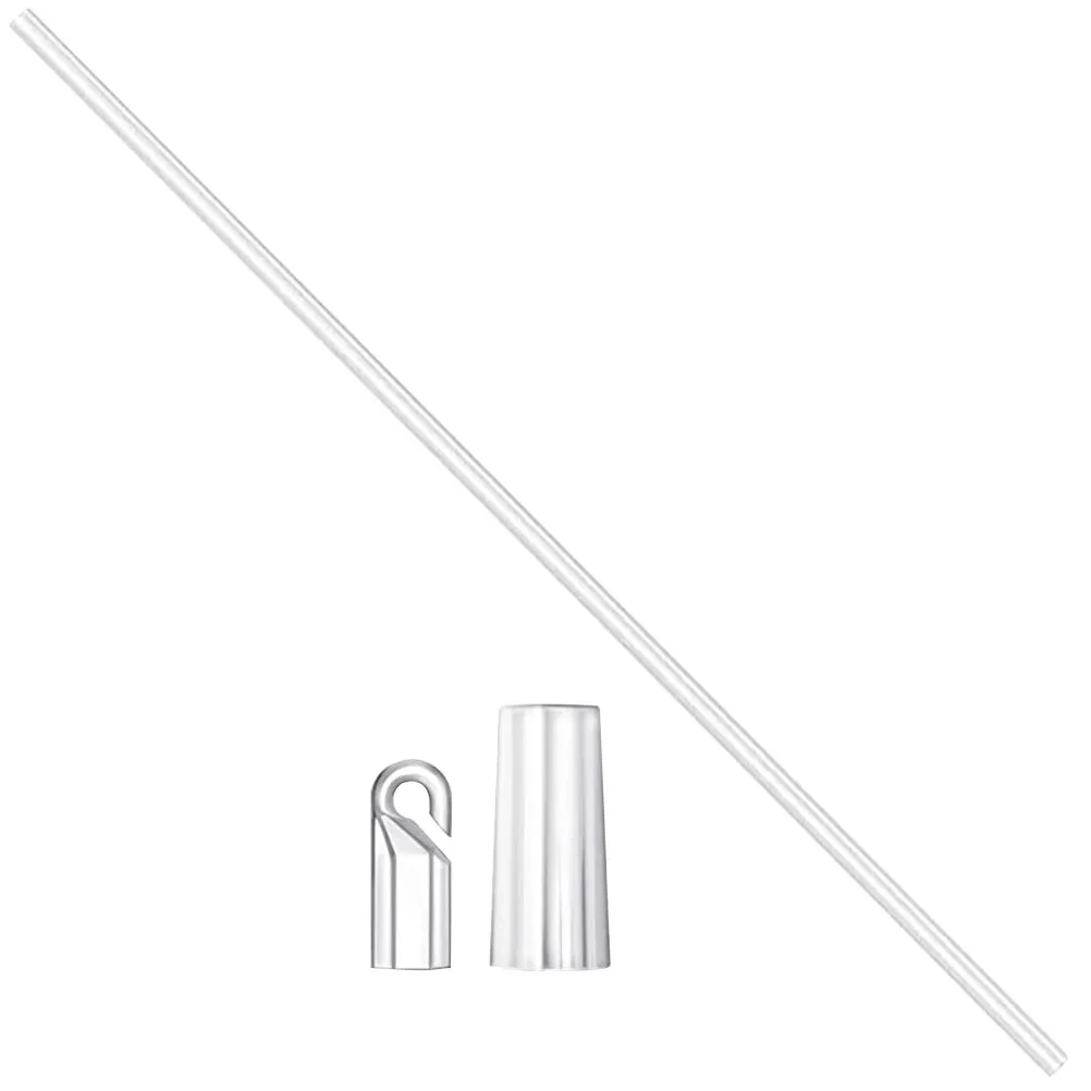 

Curtain Pull Rod Blind Opener Window Blind Stick Clear 19 Inch Tilt Rod for Window Shades Door Accessories Curtain Pull Wand
