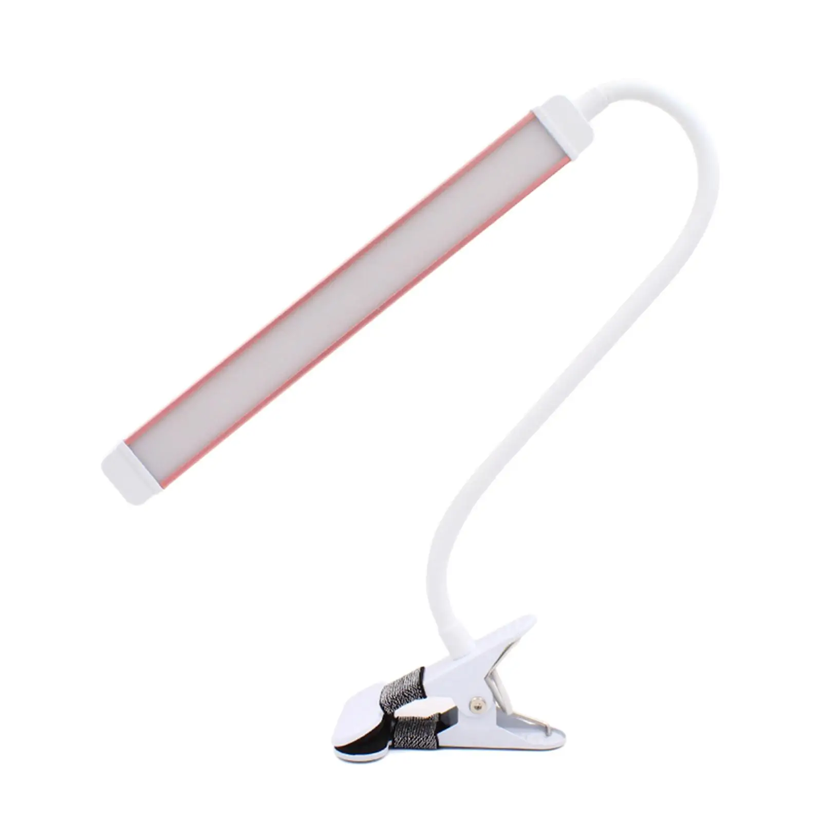 USB LED Table Lamp Clip Design Gooseneck Light for Eyebrow Design Tattoo Work Nail Salon and Crafting