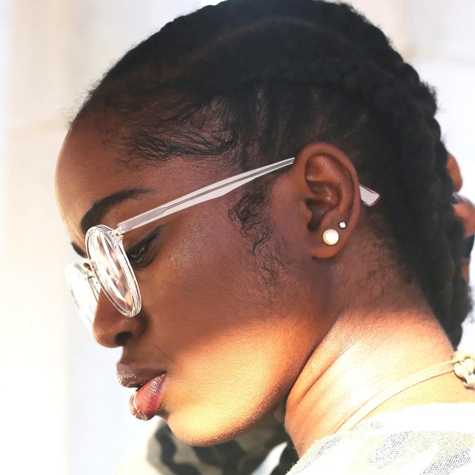 Accessori per occhiali Aste di ricambio per occhiali Parti metalliche Kit di riparazione universale Materiale in resina Adatto personale