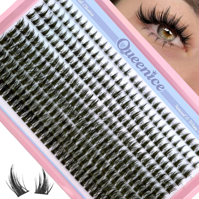 Pestañas Manga Anime Suaves, Extensiones en Grupo de 8-16mm, Individuales Curva D, Reutilizables, Amigables para Principiantes 6