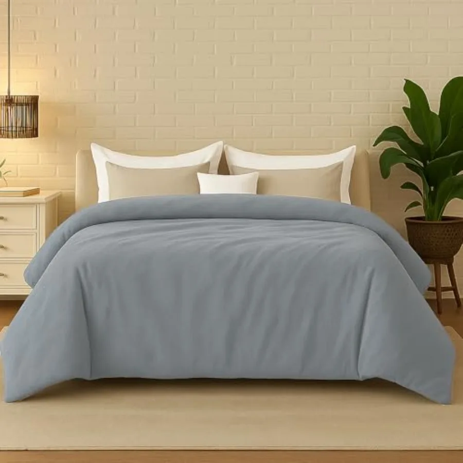 

HomeSmart Size Weighted Blanket Ultra Soft Minky Fits 92x104 Weighted Blanket Only
