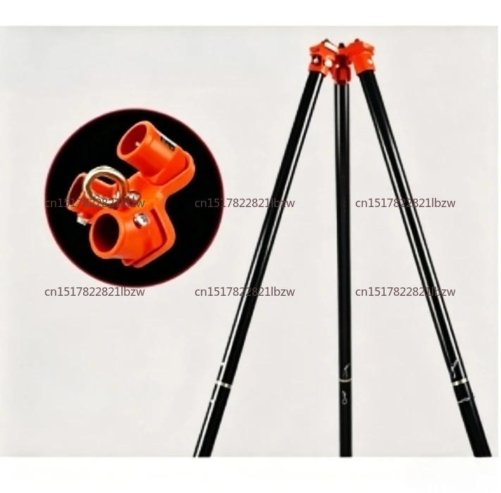 1 Ton Lifting Tripod 2 Ton 3T Hoist Stand Manual Chain Block Scaffold Telescopic Crane Support