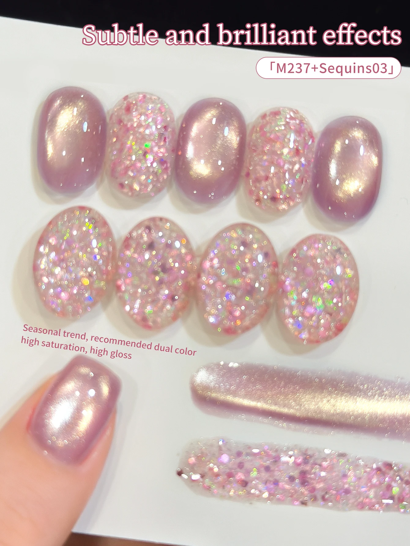 XEIJAYI 2Pcs 15ML Pink Cat Eye - đánh giá và giá Nail Art Cat Eye Pink