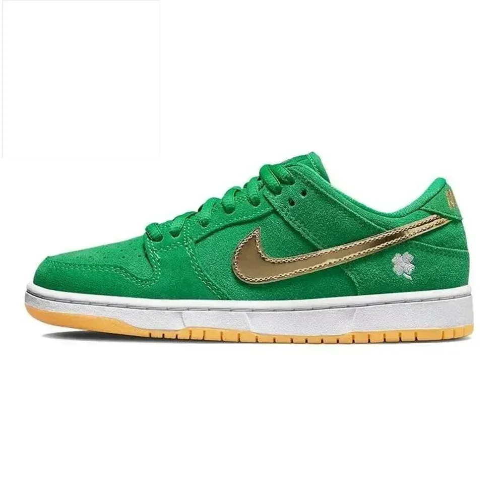 Nike SB Dunk Low Pro St. Patrick's Day (2022) BQ6817-303 Non-slip And Wear-resistant Low-top Board Shoes For Men And Women