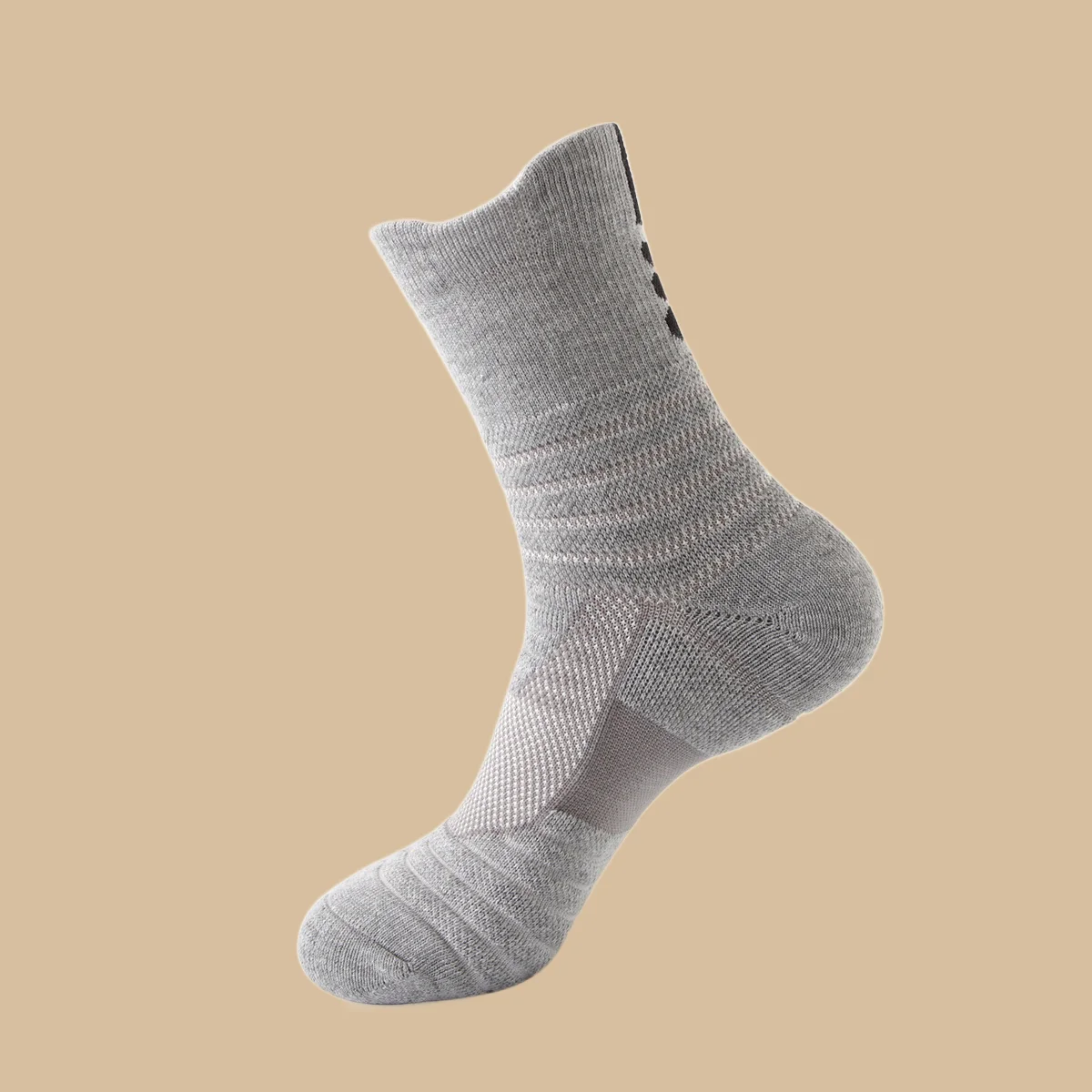 Chaussettes épaisses de basket-ball pour hommes, serviette astronomique, anti-odeur, séchage rapide, course à pied, sports, haute qualité, mode 5/10, 2024 paires