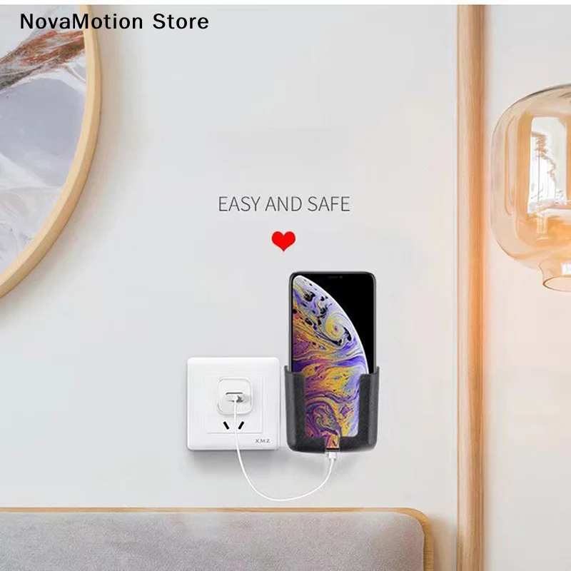 Multifunction Car Phone Holder Wall Phone Holder Remote Control Holder Cell Phone Holder Punch-free Paste Universal Car Bracket