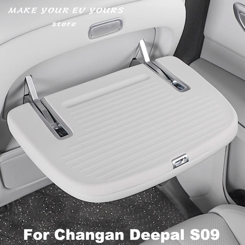 

For Changan Deepal S09 2025 2026 Second Row Multifunctional Seats Folding Table Board Silicone Protective Pad Accessories