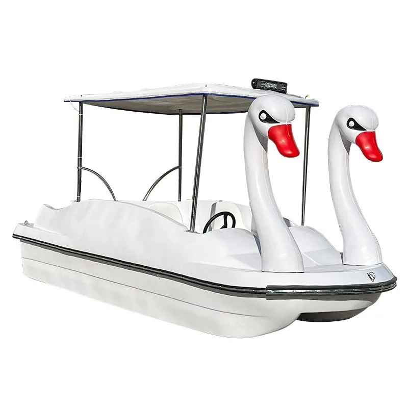 

Electric pleasure boat sightseeing boat, water park large self-drainage pleasure boat