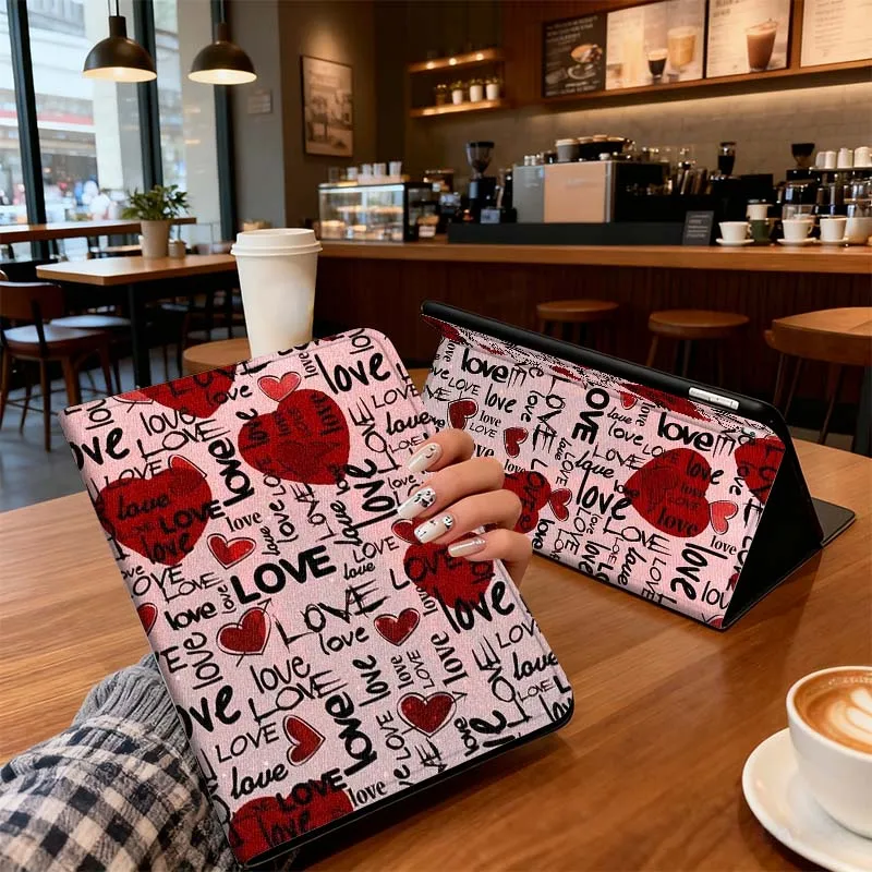 

Art creativity words love For Xiaomi Redmi Mi Pad 2 4 5 6 6s 7 8 11 12.5 12.4 11.2 8.7 SE Pro Plus Max Cover Tablet Case
