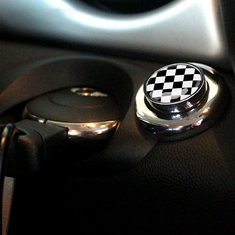 Car Interior Ignition Button Cover Meter Sticker For Mini Cooper Countryman Clubman R50 R52 R53 R55 R56 R57 R58 R59 R60 R61