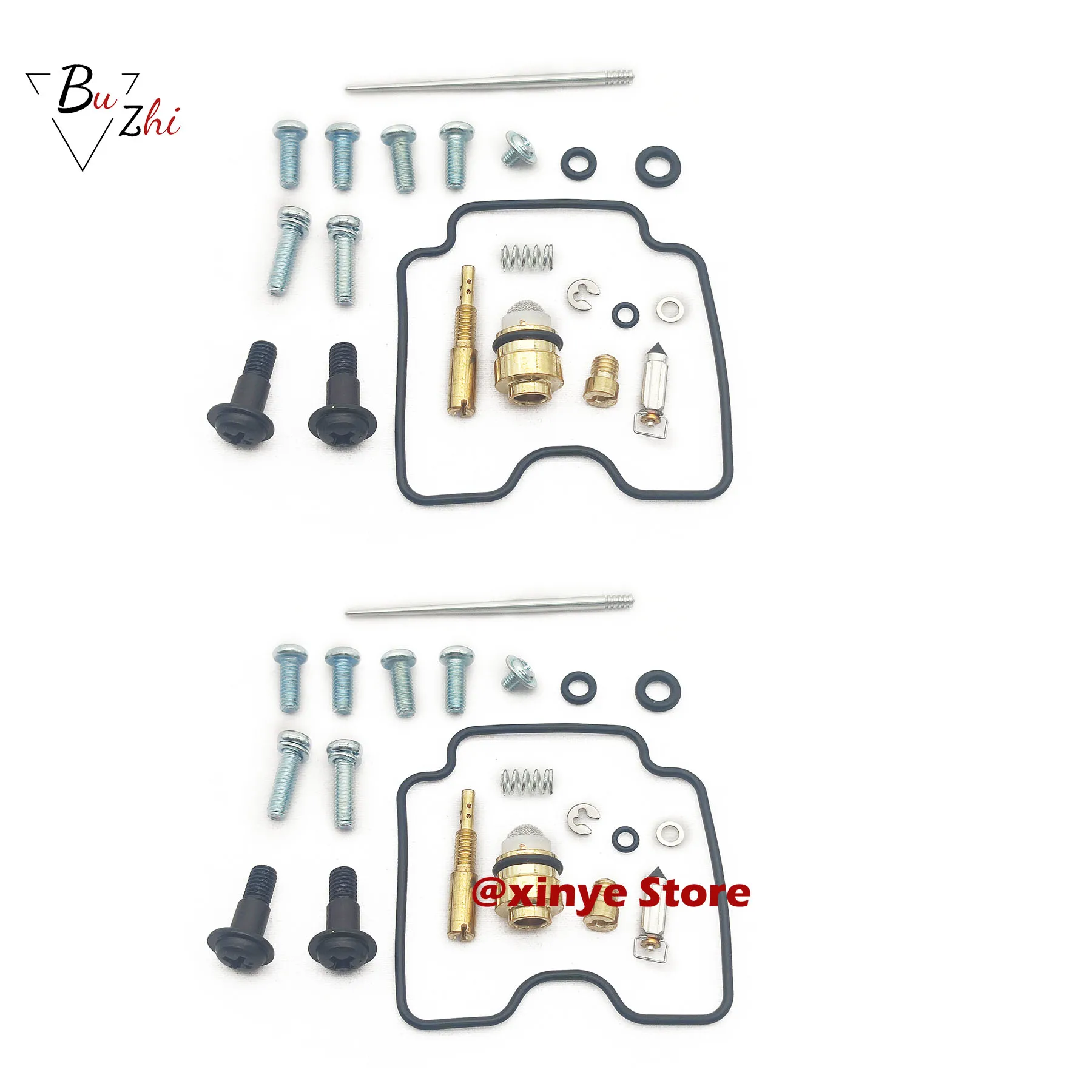 Carburetor repair kit floating needle seat gasket for Yamaha XV1600 Road Star 1999-2003 XV 1600