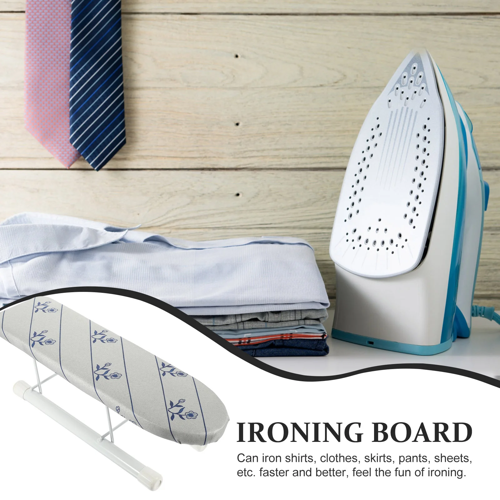 Ironing Board Clothing Tool Tabletop Boards Mini Folding Household Foldable Clothes Small