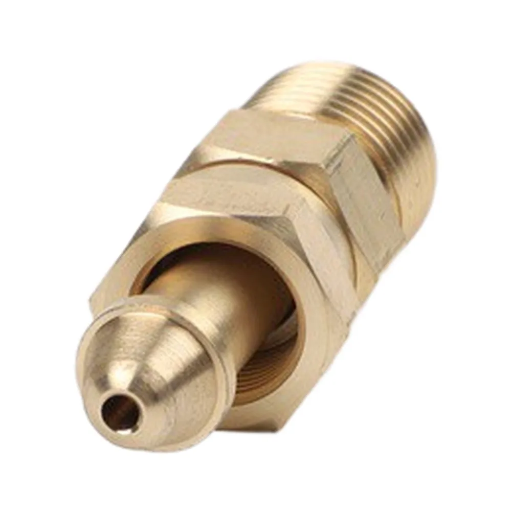 Acetylene Cylinder to Regulator Adapters for CGA 200 CGA 300 CGA 510 CGA 520 Brass Construction for Secure Connections