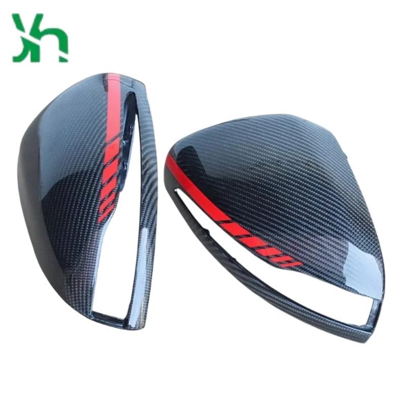 غطاء مرآة من ألياف الكربون عالي الجودة لسيارة Mercedes-Benz W213/W222/W238/W257/AMG GT53 نمط استبدال القيادة الدفة اليسرى