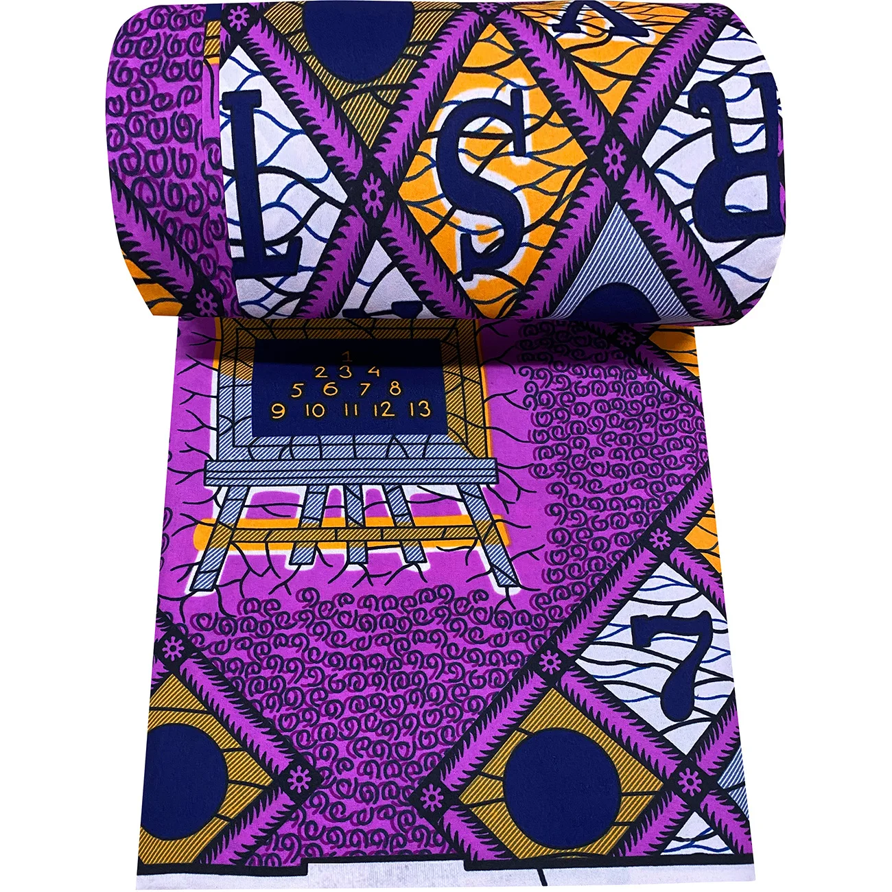 Bulk African Ankara Wax Fabric 100 Polyester Dutch Wax Garment Making Factory Direct