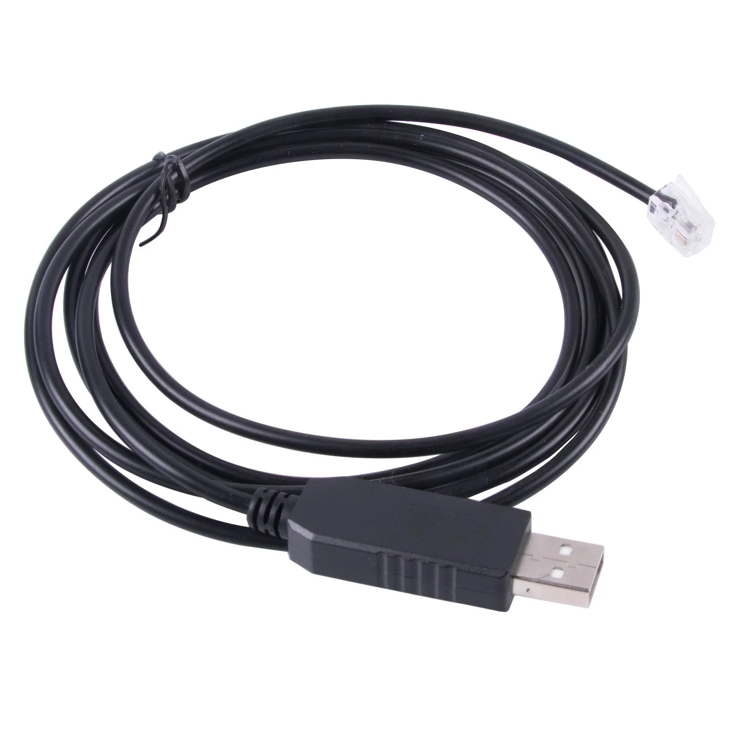 USB 2.0 To Meade LX200 GPS AUTOSTAR II Telescope CP2102 Chip PC RS232 Serial RJ11 RJ12 6P4C Replace Hand Control Cable