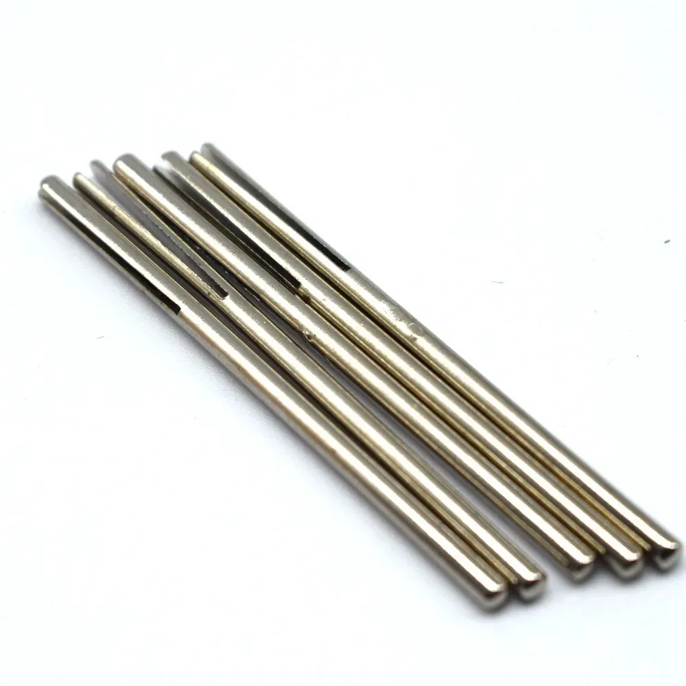 10 Pieces Sandpaper Clamp Split Mandrels for Jewellery Rotary Grinder 2.35 Shank Abrasive Holder Clip Rod Jewelry Tools