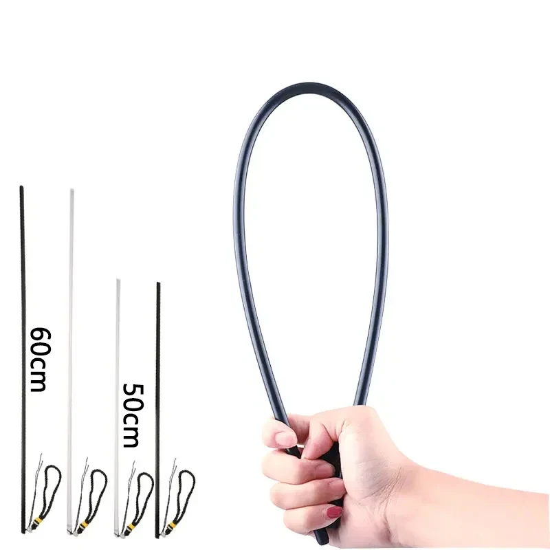 Outdoor Soft Foldable 60cm Resin Self defense Stick Teaching Pointer Rattan stick For Teaching Trainer Tools