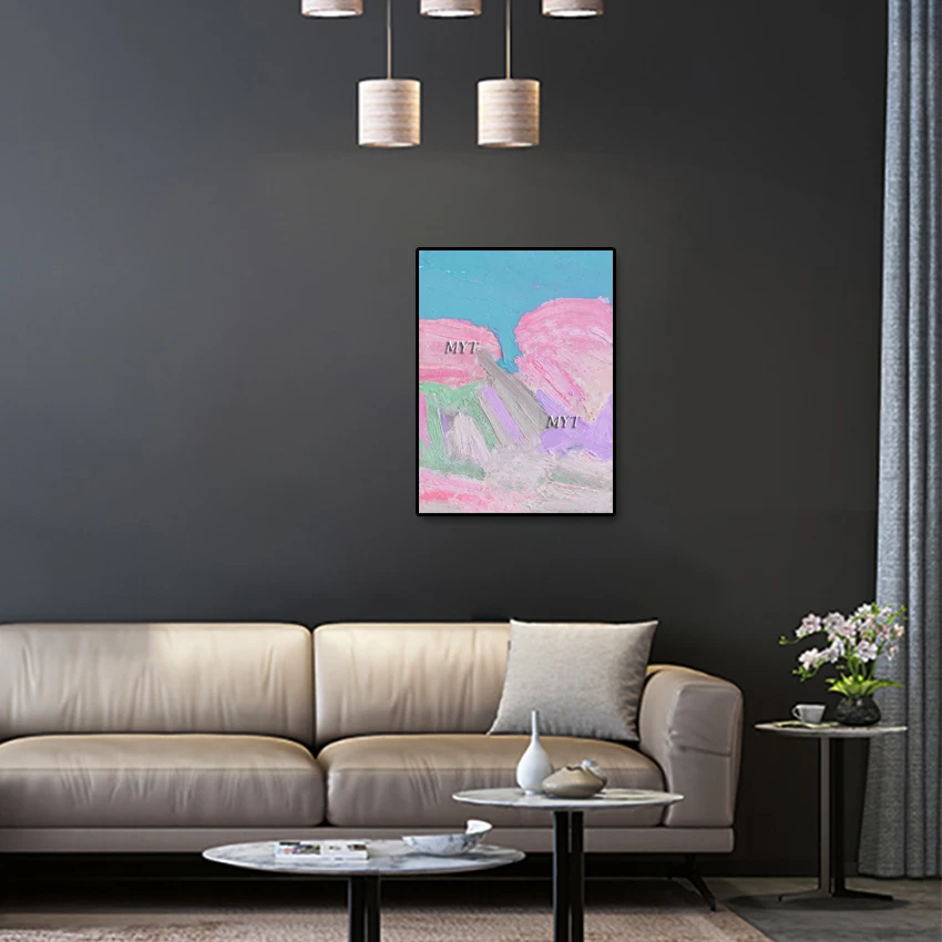 

Без рамки, абстрактный акриловый дизайн, текстура, художественная ручная роспись, стена, роскошная картина для украшения гостиной, легкое произведение искусства на холсте