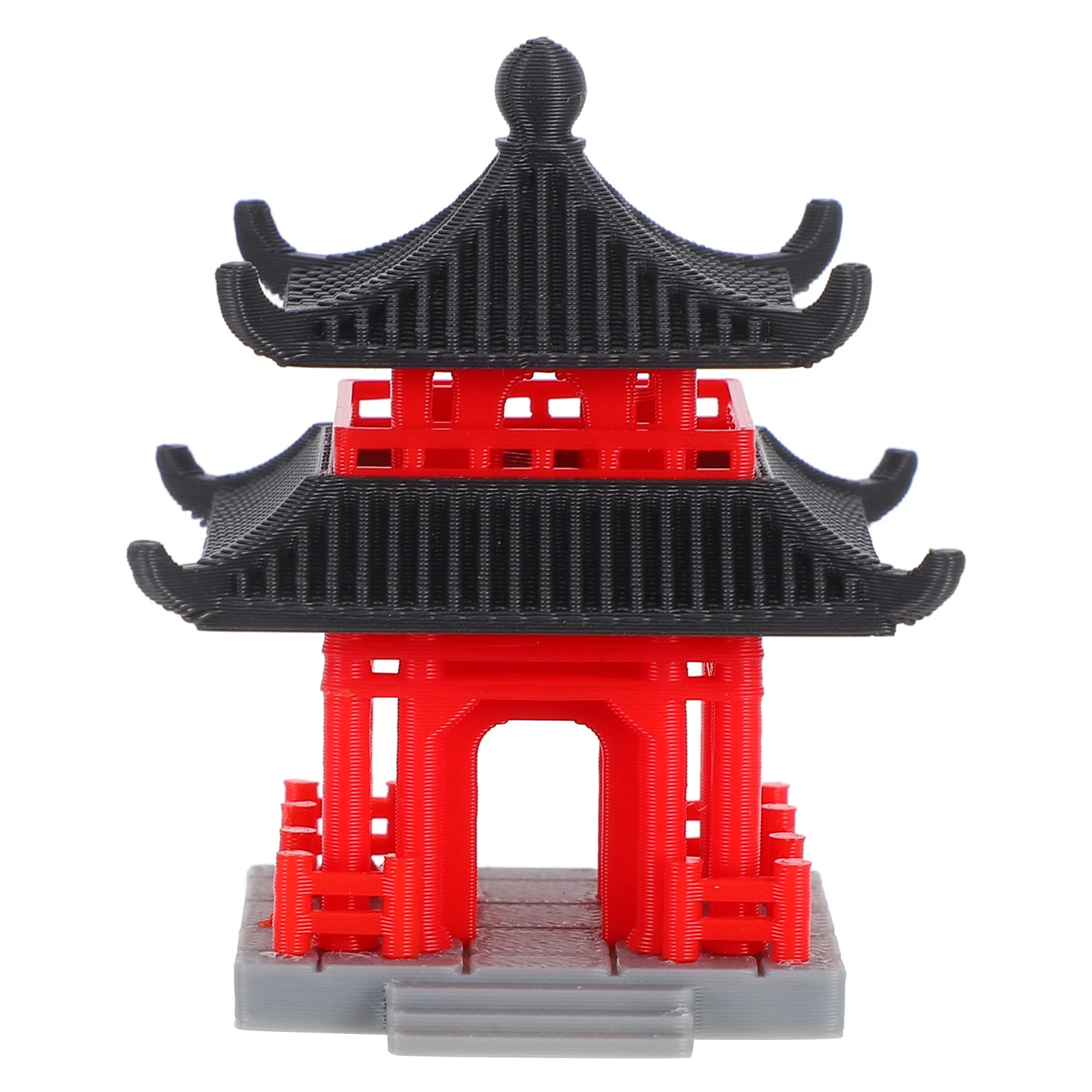 

Micro L naments Chinese Style Bonsai Decorations Realistic Miniature Statue Material Durable Classic Design Gardening