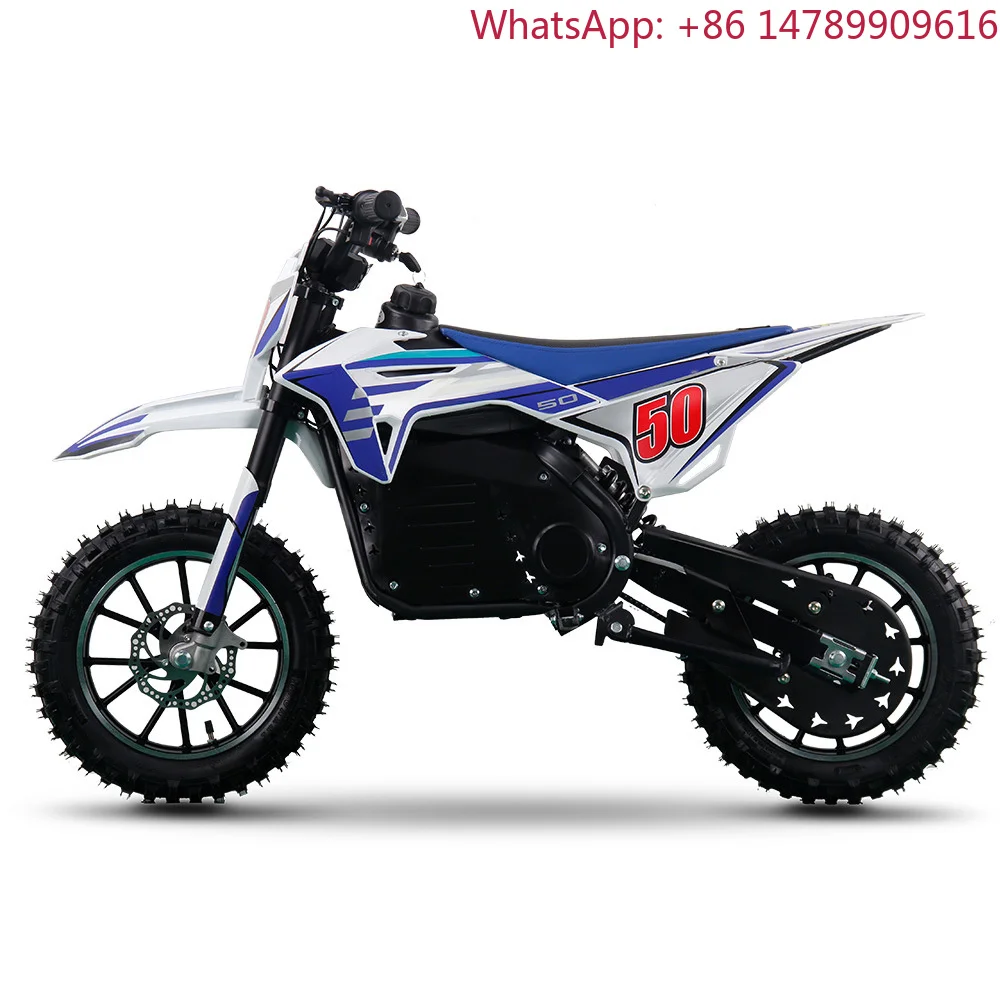 Lightweight DesignRUNPRO R-ED002 36V 1000W Dirt Bike For Kids Off-Road Motorcycles With 30-60km/h Speed & 20KM RangeForOutdoorR
