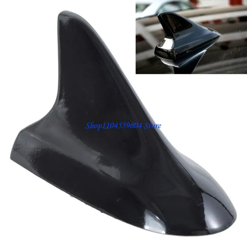 12QM Shark Fin Antenna Roof Aerial Universal Black Car SUV Decor for Buick Dumm